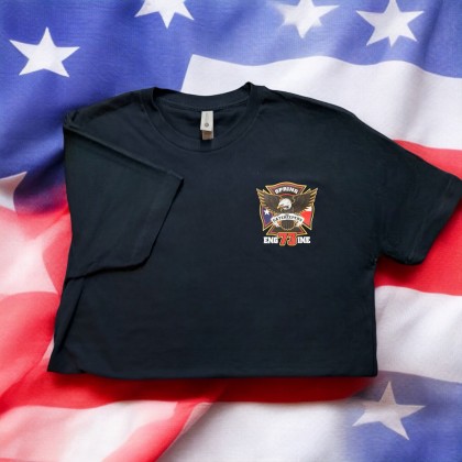 T-Shirt Spring Fire Department station73